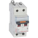 Magnetotérmico DX3 25kA-D 2P 10A