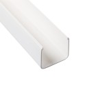 Canal Fluidquint de 60x70mm para instalaciones de climatización, 2m, blanco