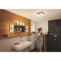 Luminaria Smart+ wall Orbis Wave IP44 TW 32cm 2x5W 1000lm