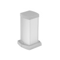 Mini columna universal 0,30m cuerpo y tapas en aluminio 2 compartimentos