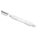 Conector flexifle para proyector de carril monofasico TRACKLIGHT blanco