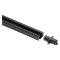 Conector lineal para proyector de carril monofasico TRACKLIGHT negro