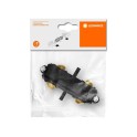 Conector lineal para proyector de carril monofasico TRACKLIGHT negro