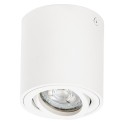 Luminaria SPOT superficie ROUND blanco GU10