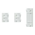 Tapa pulsador KNX 3 elementos antracita