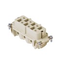 Base conector ILME 6P 35A negra