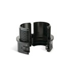 Racor RQG-DUO-M abierto M16X1,5-AD15,8 poliamida negro