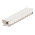 Canal ignífugo I90/E30 BSKH09-K0506 montaje suspendido 1000x50x60mm gris