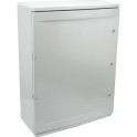 Armario estanco termoplástico 600x800x260mm IP65, IK10, protección UV, puerta lisa (opaca)