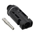 Conector MC4 H para caja de string cable 2,5-6mm² 30A 1000V DC