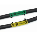 Placa marcacable MG-ETF 54152-HF 13x57mm verde