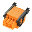 Conector B2CF 3.50/10/180LR SN OR BX para circuito impreso paso