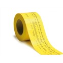 Tira STRIP-ROLL-R 13240 80mm para componente modular amarillo