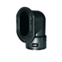 Racor RQW-F con base AD28,5 IP68 poliamida negro