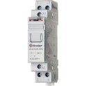 Telerruptor modular/conmutador 3 secuencias 2NA 16A SERIE 20, montaje carril 35mm, 110V AC contactos AgSnO2