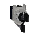 Selector XB4 montaje enrasado XB4 llave 455 3 posiciones 2 NA