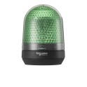 Baliza LED multifunción 12-24V DC sin timbre verde