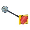 Mando rotativo prolongado frontal rojo/amarillo para INS250 y INV100?250