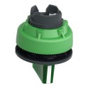 Cabeza selector FLUSH luminoso verde 3 posiciones fijas