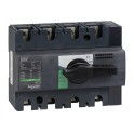 Interruptor / seccionador COMPACT 100A 4P empotrable negro