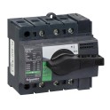 Interruptor / seccionador COMPACT 40A 3P empotrable negro