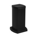 Mini columna a presión cuerpo en aluminio y tapas en PVC negro 0,30m 4 compartimentos