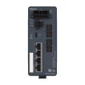 Conmutador Ethernet TCP/IP 4x10/100BASE-TX RJ45+2x100 base-FX (monomodo)