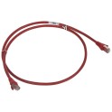 Latiguillo LCS CAT6 F/UTP LSZH rojo 1m