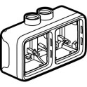 Caja horizontal ISO plexo 2 posiciones