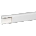 Canal monobloc 35x80mm PVC blanco