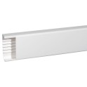 Canal monobloc 65x195mm PVC blanco