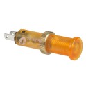 Piloto LED 8mm 24V amarillo / naranja