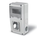 Cuadro de distribución IP55 ENERBOX 6DIN 1x63A