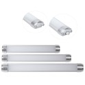 Pantalla Estanca LED PED sensor 20% IP65 Multiusos laterales plateados 22W 6500Kdiámetro 1500x80x36mm