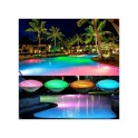 Lámpara LED POOL piscina PAR56 G53 12V AC 45W RGB diámetro 178x115mm