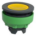 Cabeza pulsador FLUSH luminoso amarillo LED