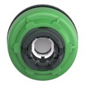 Cabeza piloto FLUSH luminoso verde LED