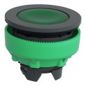 Cabeza piloto FLUSH luminoso verde LED