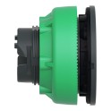 Cabeza piloto FLUSH luminoso verde LED