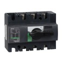 Interruptor / seccionador COMPACT 160A 3P empotrable negro