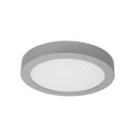 Downlight LED SKIVE superficie circular 18W 4000K diámetro 220x32mm plata