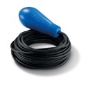 Regulador de nivel por flotador para aguas negras SERIE 72, apto para llenado y vaciado, 1 contacto conmutado, 10A, cable 20m, 